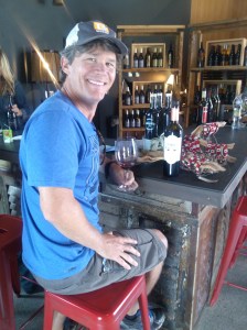 Brian at Austin Hope winery in Paso Robles