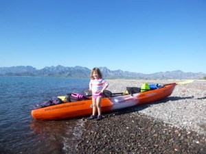 Kayaking Loreto Bay